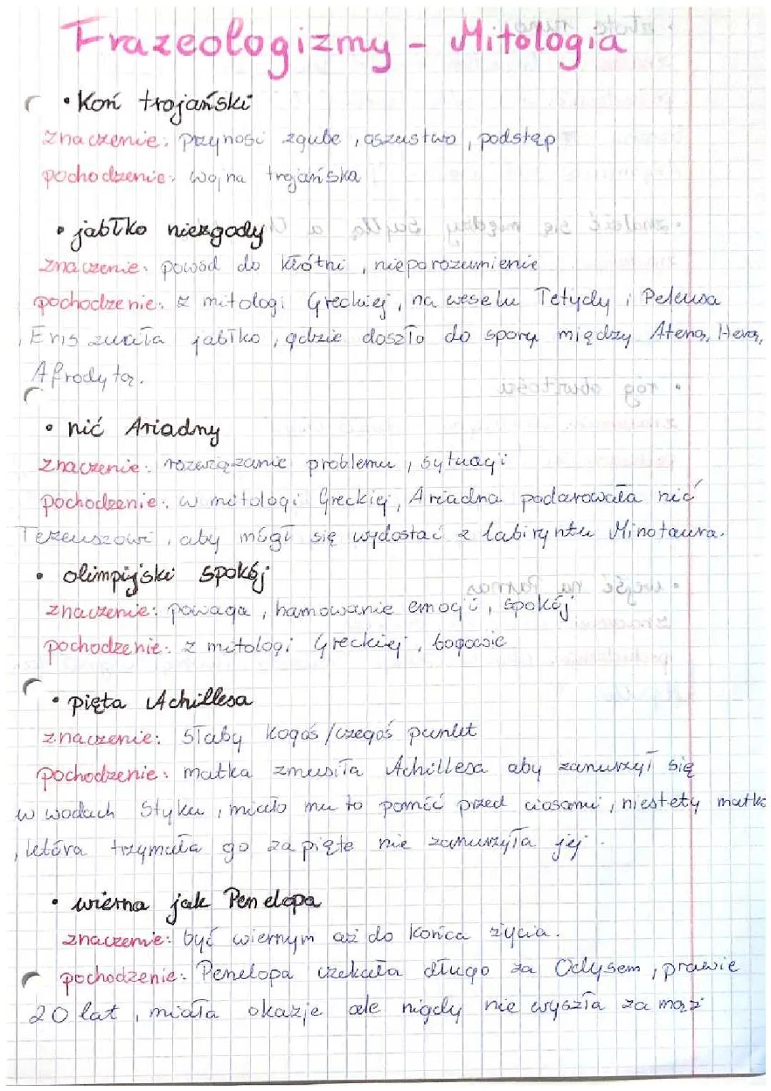 Frazeologizmy-Mitologia 