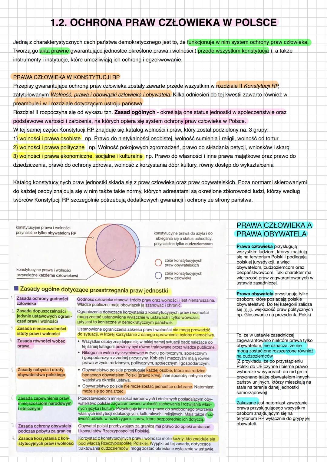 # PRAWA CZŁOWIEKA
## 1.1. CZYM SĄ PRAWA CZŁOWIEKA?

PRAWA CZŁOWIEKA to zbiór uprawnień, które przysługują każdej osobie od chwili narodzin a
