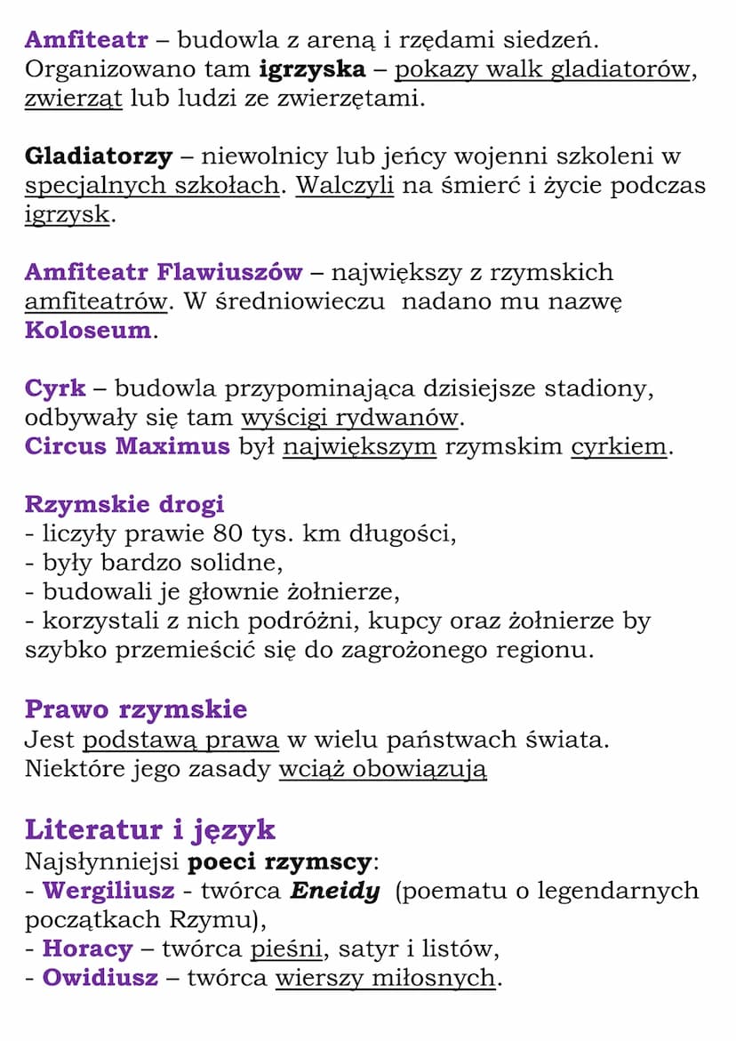 Antyczny Rzym
KL 5, Cały dział III, GWO
Od republiki do cesarstwa
Miasto Rzym powstało z osady istniejącej od X w. p.n.e.
Rzymianie uważali,