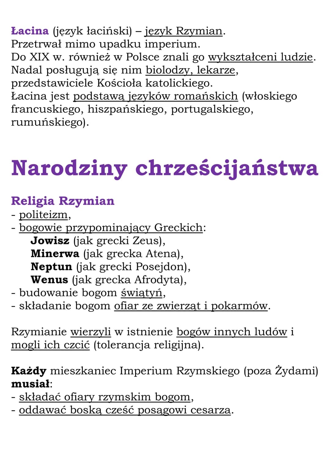 Antyczny Rzym
KL 5, Cały dział III, GWO
Od republiki do cesarstwa
Miasto Rzym powstało z osady istniejącej od X w. p.n.e.
Rzymianie uważali,
