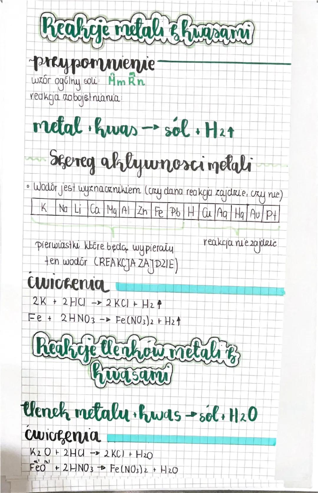 Weory inating soli
SULE wiarki chemiczne, które zawieraja, hationy.
metali (lub kationy amonu) oraz aniony resht
kwasowych.
Sole zbudowane s