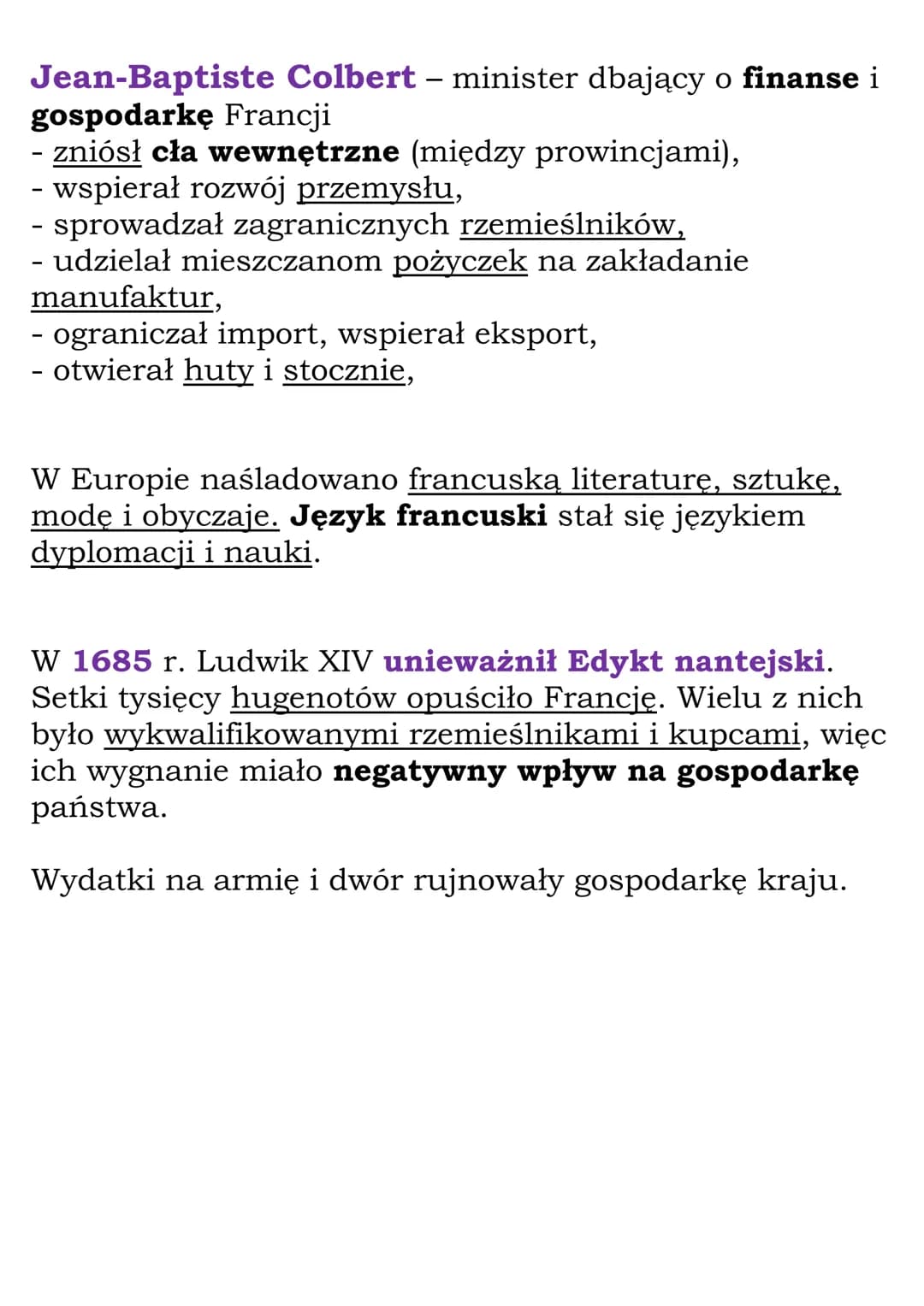 
<h3 id="edyktnantejskiipanowanieludwikaxiiiiludwikaxiv">Edykt nantejski i panowanie Ludwika XIII i Ludwika XIV</h3>
<p>W roku 1598, król Fr