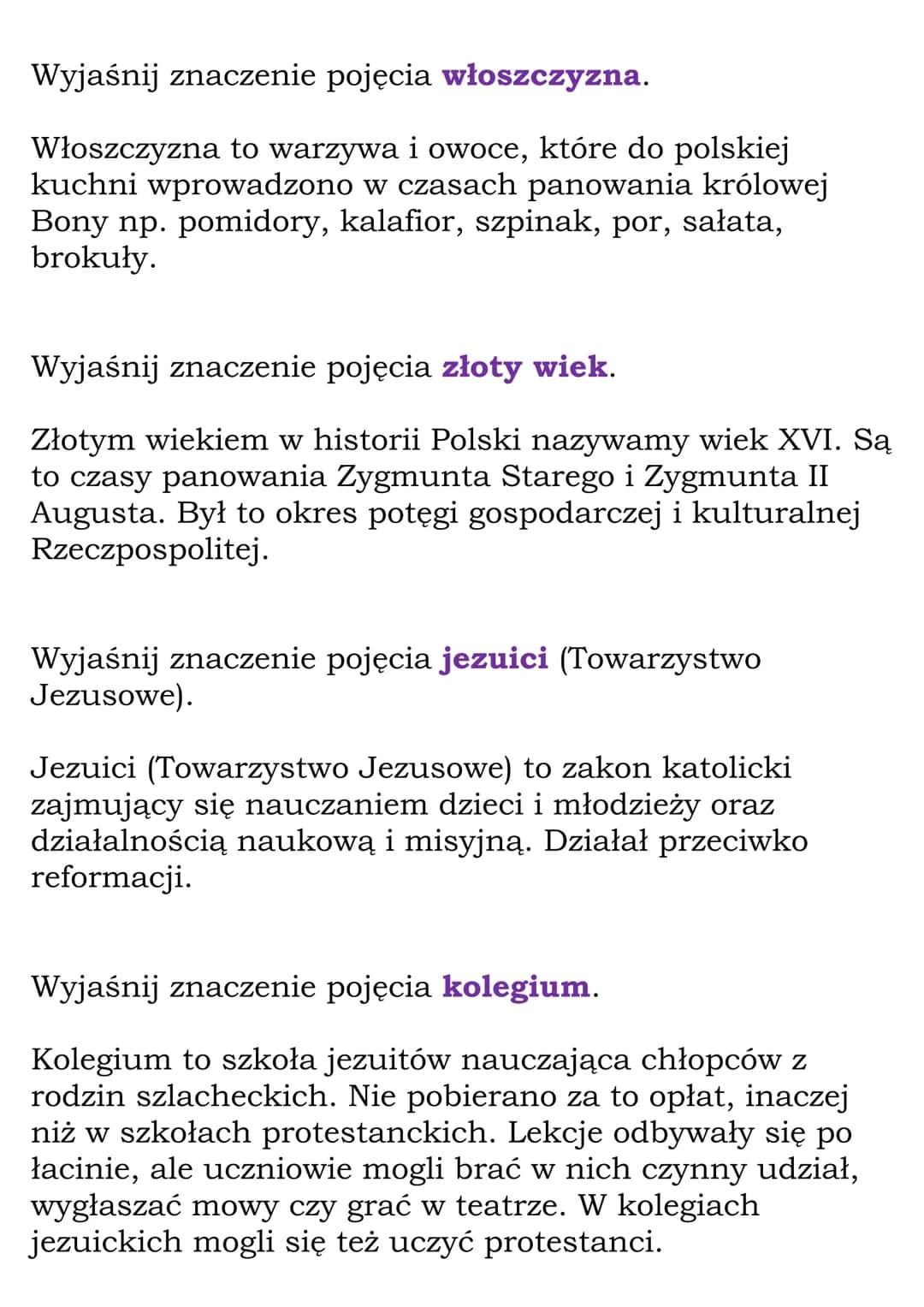 Dwór Jagiellonów
(Dział: Polska Jagiellonów)
Fiszki
Wyjaśnij znaczenie pojęcia arras.
Arras to ozdobna tkanina służąca do dekorowania
pomies