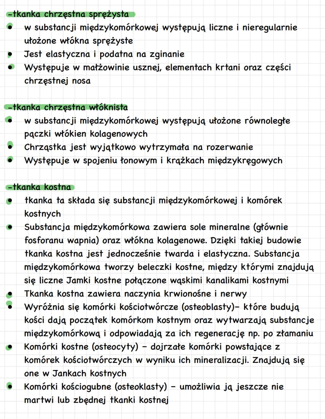 Tkanka łączna
powstaje z mezenchymy czyli tkanki łącznej zarodkowej
komórki mezynchymatyczne są połączone długimi wypustkami i
maja charakte