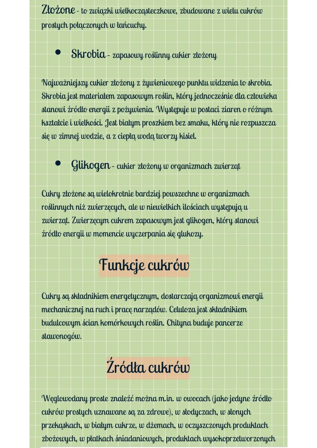 Białka, tłuszcze i cukry należą do substancji chemicznych, które są
niezbędne do prawidłowego funkcjonowania organizmu. Pełnią one różne
fun