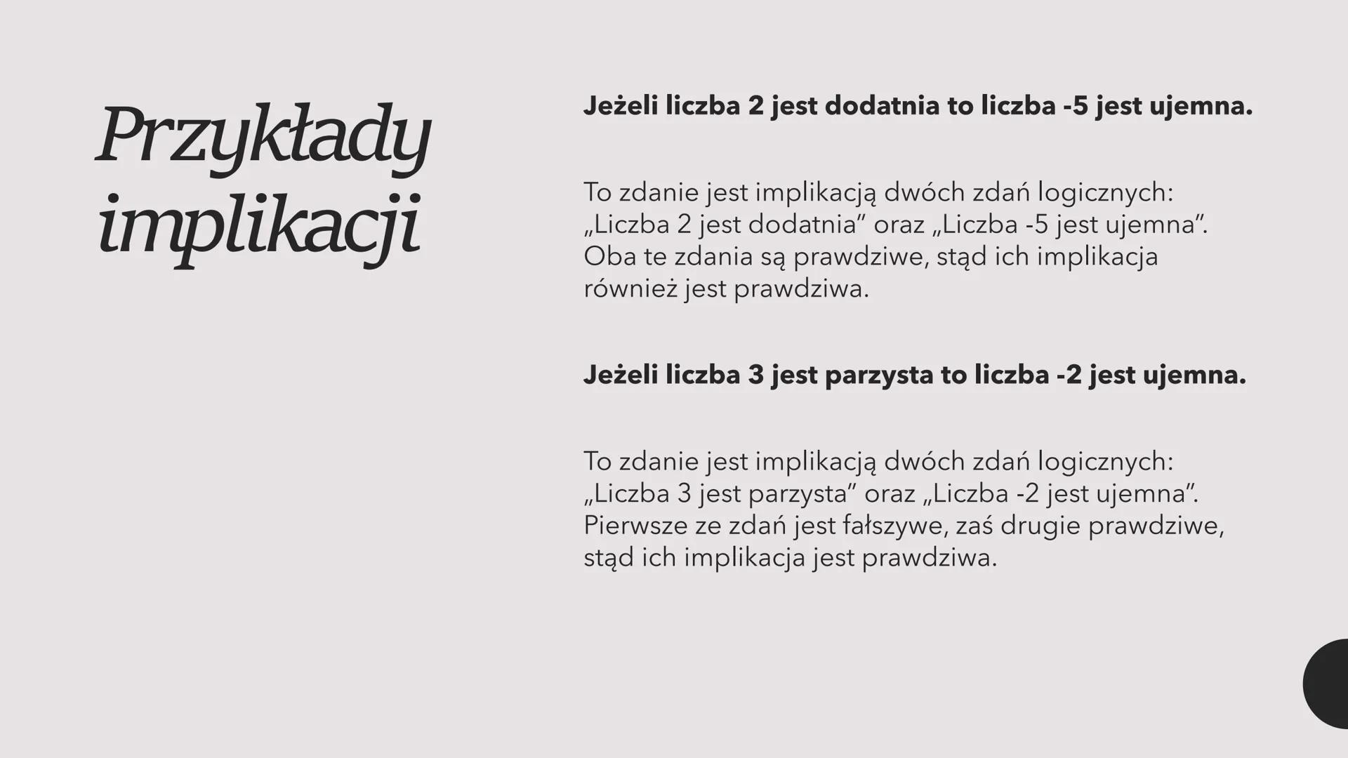 Logika matematyczna
- Matematyczny notes - Czym jest logika
matematyczna?
Dział matematyki, który koncentruje się na
analizie sposobu, w jak