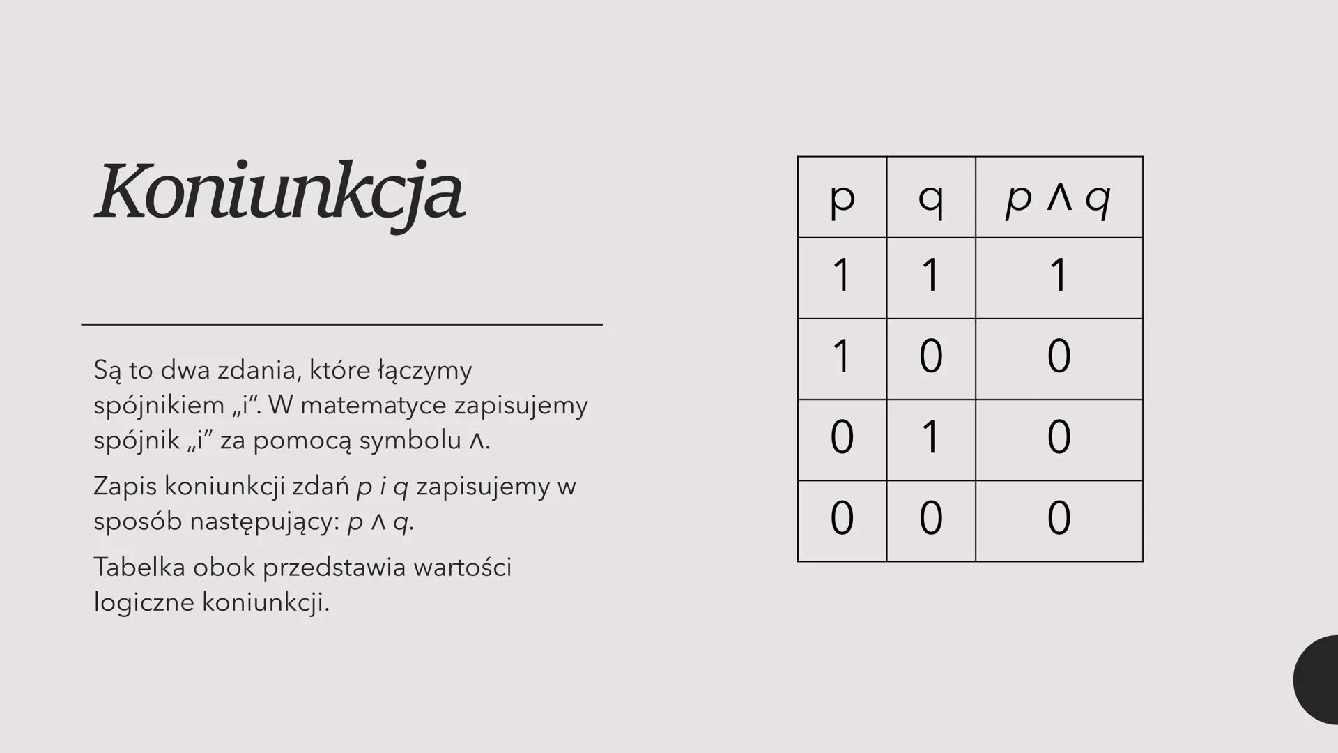 Logika matematyczna
- Matematyczny notes - Czym jest logika
matematyczna?
Dział matematyki, który koncentruje się na
analizie sposobu, w jak