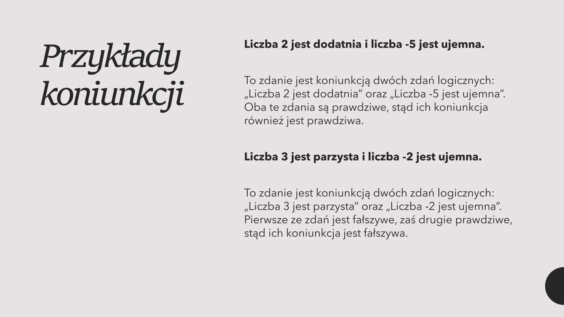 Logika matematyczna
- Matematyczny notes - Czym jest logika
matematyczna?
Dział matematyki, który koncentruje się na
analizie sposobu, w jak