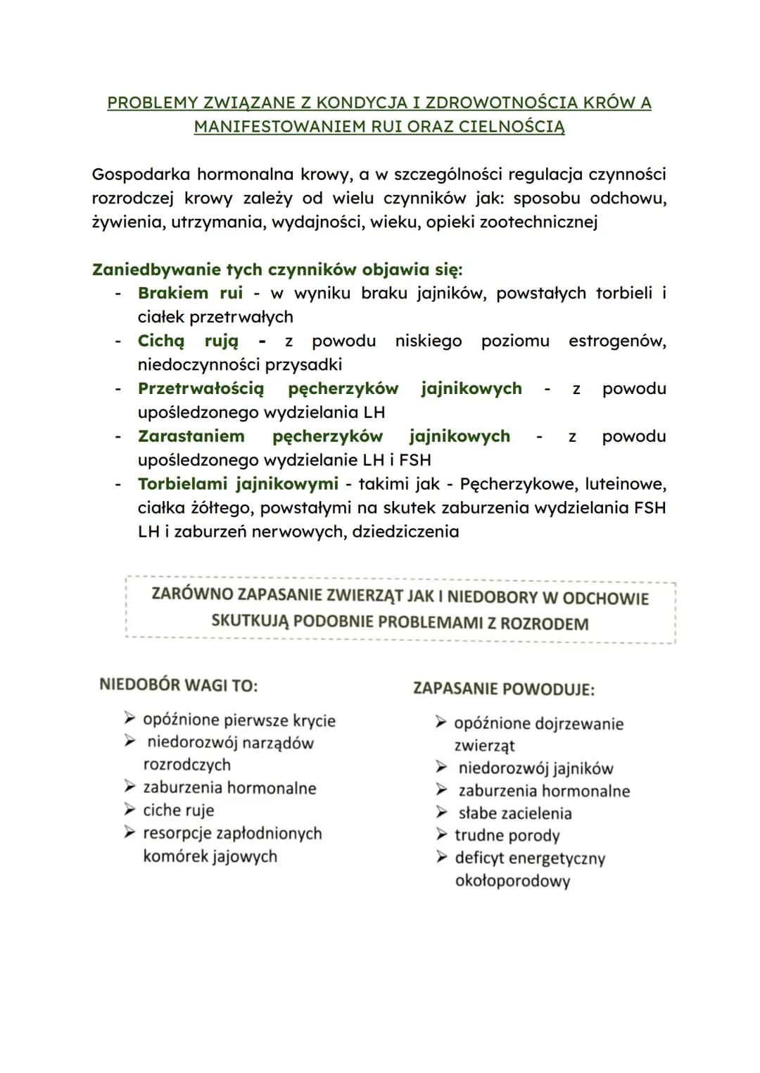 ROZRÓD BYDŁA
(WIADOMOŚCI WSTĘPNE)
ROZPŁÓD - zespół objawów fizjologicznych i zabiegów hodowlanych i
innych towarzyszących, od momentu przygo