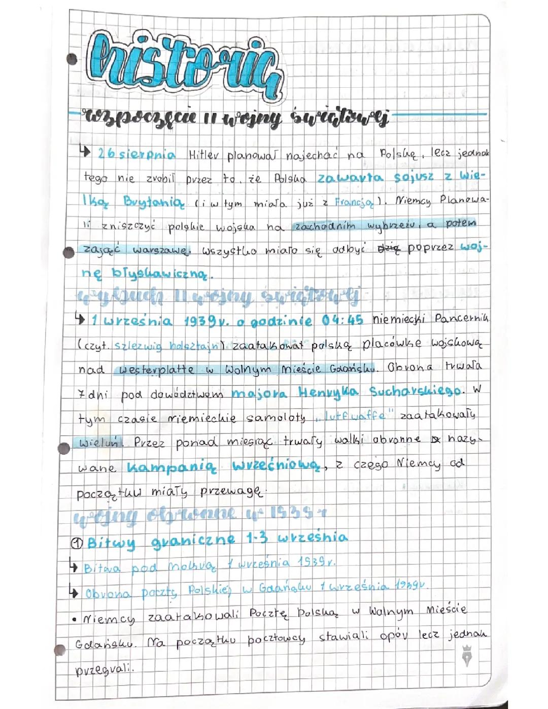 II Wojna Światowa – Krótka Notatka