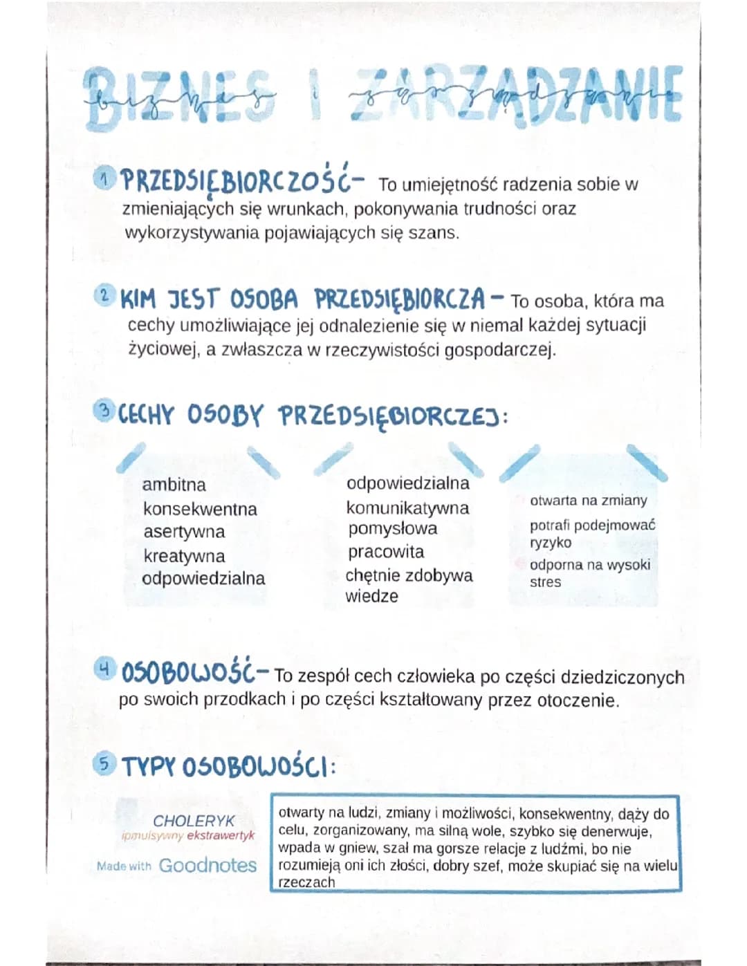 osoba przedsiębiorcza