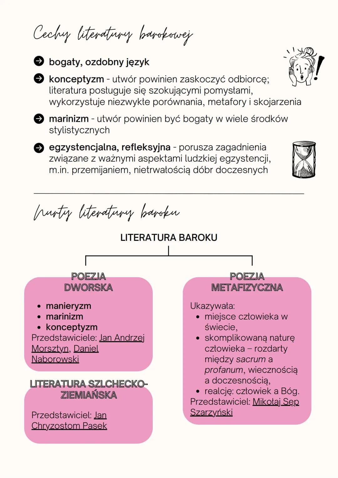 epoka ciemna
- wiara, uczucia
варок
POLSKA
Czas trwania epoki
Ramy czasowe baroku nie są ściśle określone. Okres ten
przypada różnie w zależ