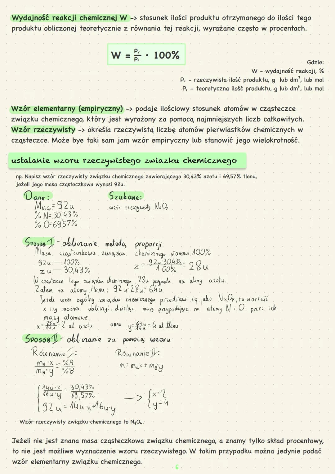 CHEMIA NIEORGANICZNA
IV. Stechiometria. obliczanie liczby atomu w próbce pierwiastka chemicznego
1 at. S - 32 u
x at. S 32 6,02 10" u
X =
1 