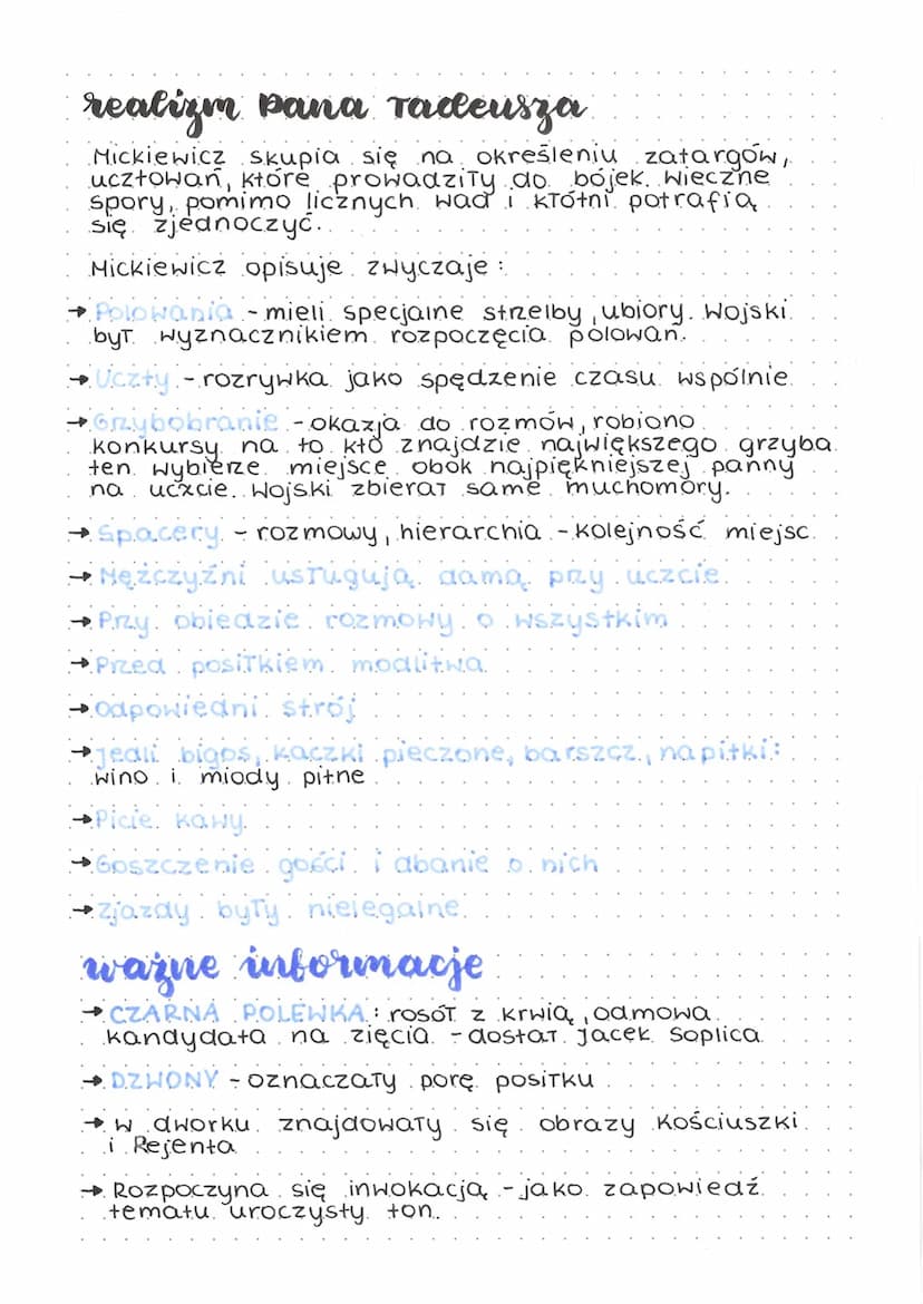 @_notateczki
Post Fudiciaty
CZYLI OSTATNI ZAJAZD NA LITWIE.
geneza
Pan Tadeusz powstał podczas pobytu. Adama.
Mickiewicza w Paryżu W latach 
