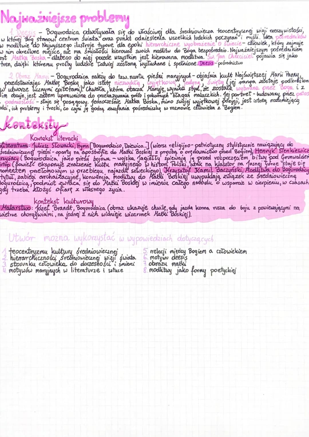 BOGURO
Geneza
Tekst Bogurodzicy, będącej najstarszym zachowanym utworem poetyckim w języku polskim, powstał prawdopodobnie w XII w.
Melodia 