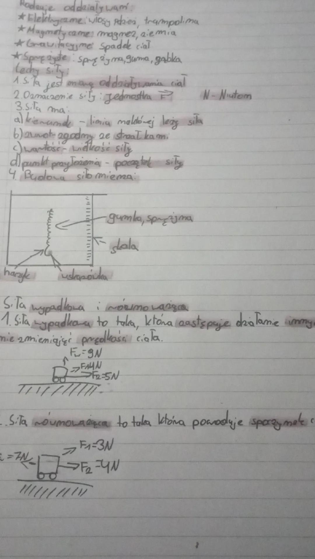 Hodenje oddziały wam
*Elektryczne włosy pies, trampolima
* Magmaty came: magmez, aiemia
*Gravitacyjme Spadele cial
*Sprężyste sprężyna, guma