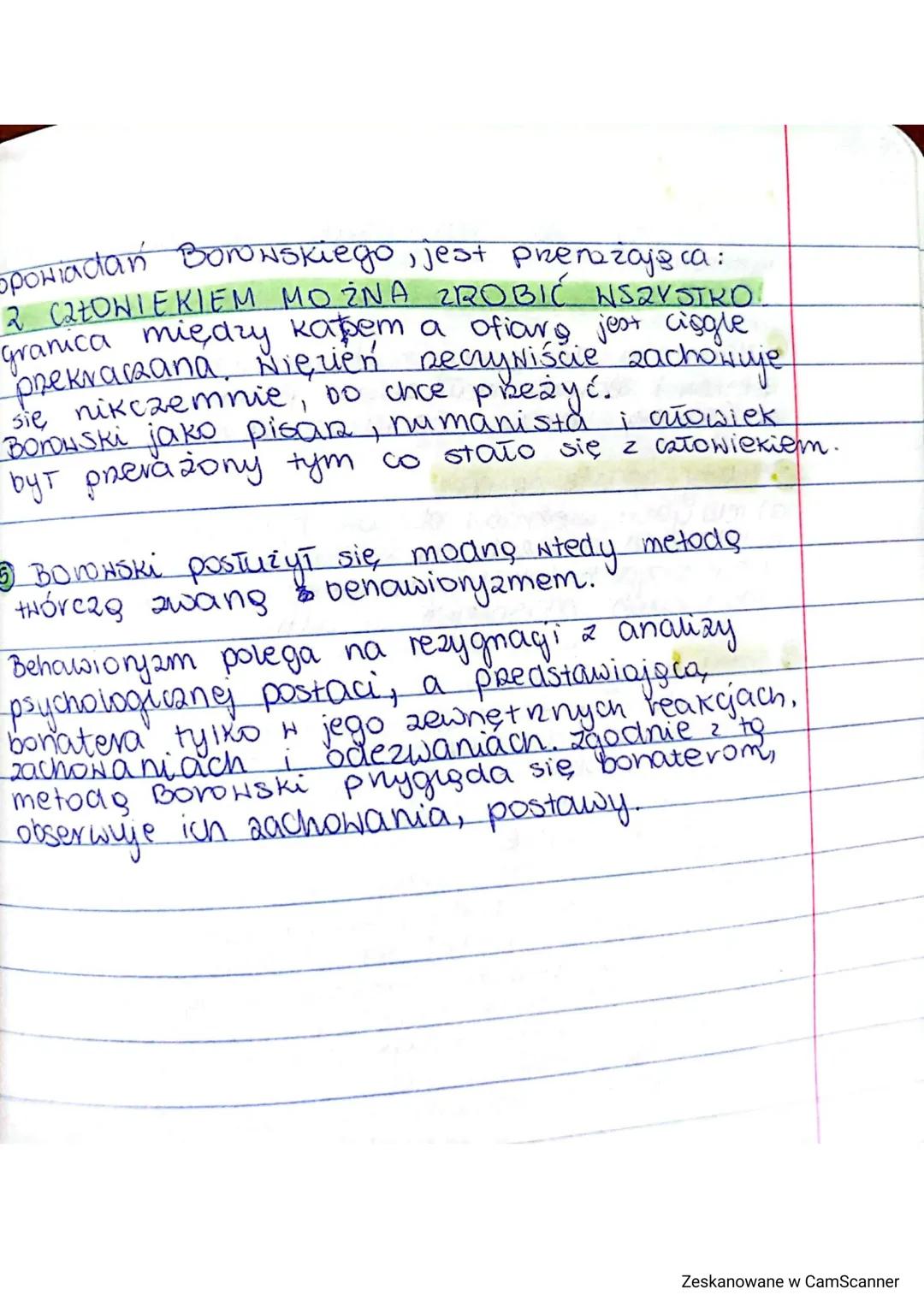 temal:
Człowiek zlagrowany - " Proszę Państwa do gazu"

Opowiadania Bowwskiego og ustrosające nie
tylko dlatego, że ukazuję nie mazkie
warun