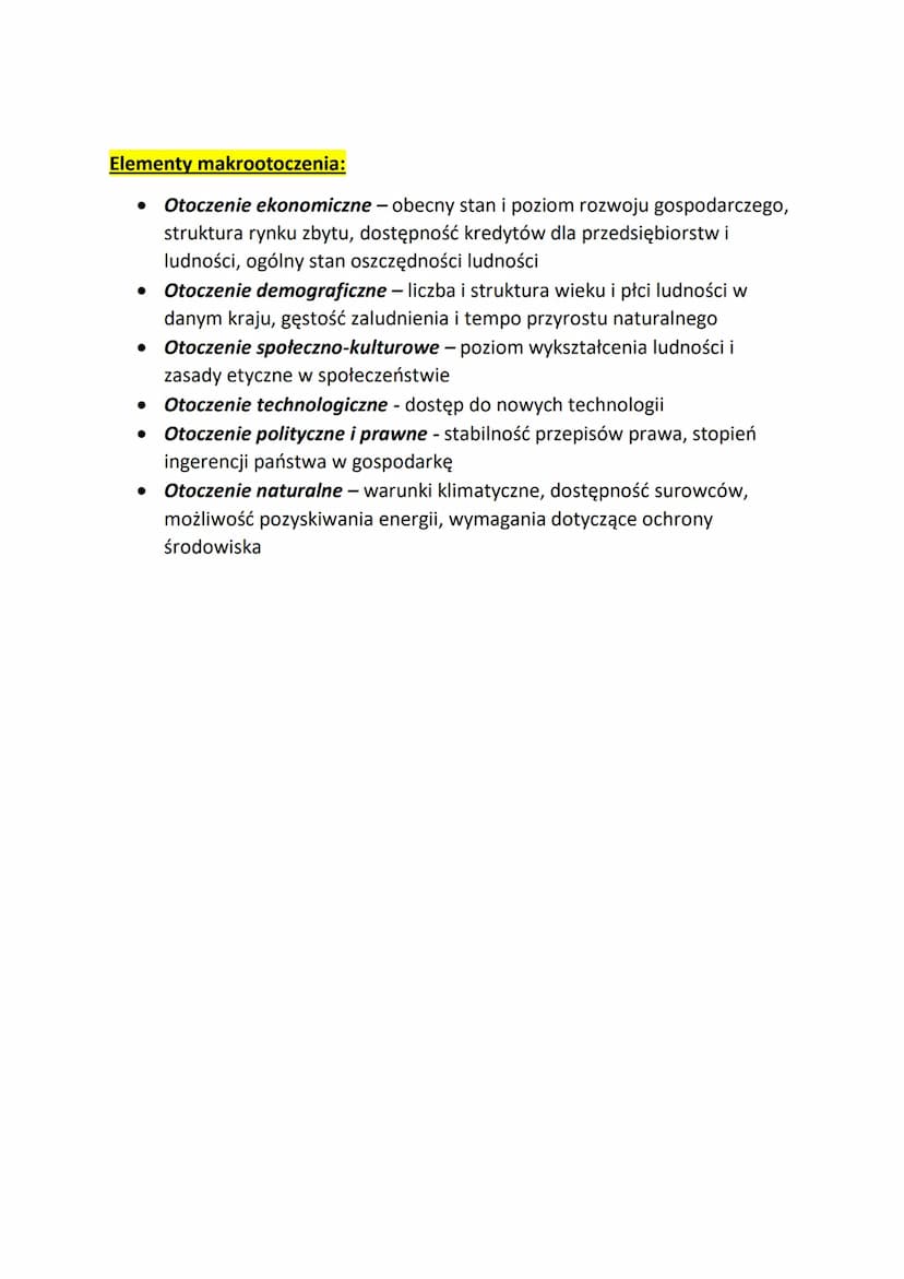 Przedsiębiorstwo - wyodrębniony pod względem ekonomicznym, techniczno-
organizacyjnym oraz prawnym podmiotom gospodarczym prowadzący
działal