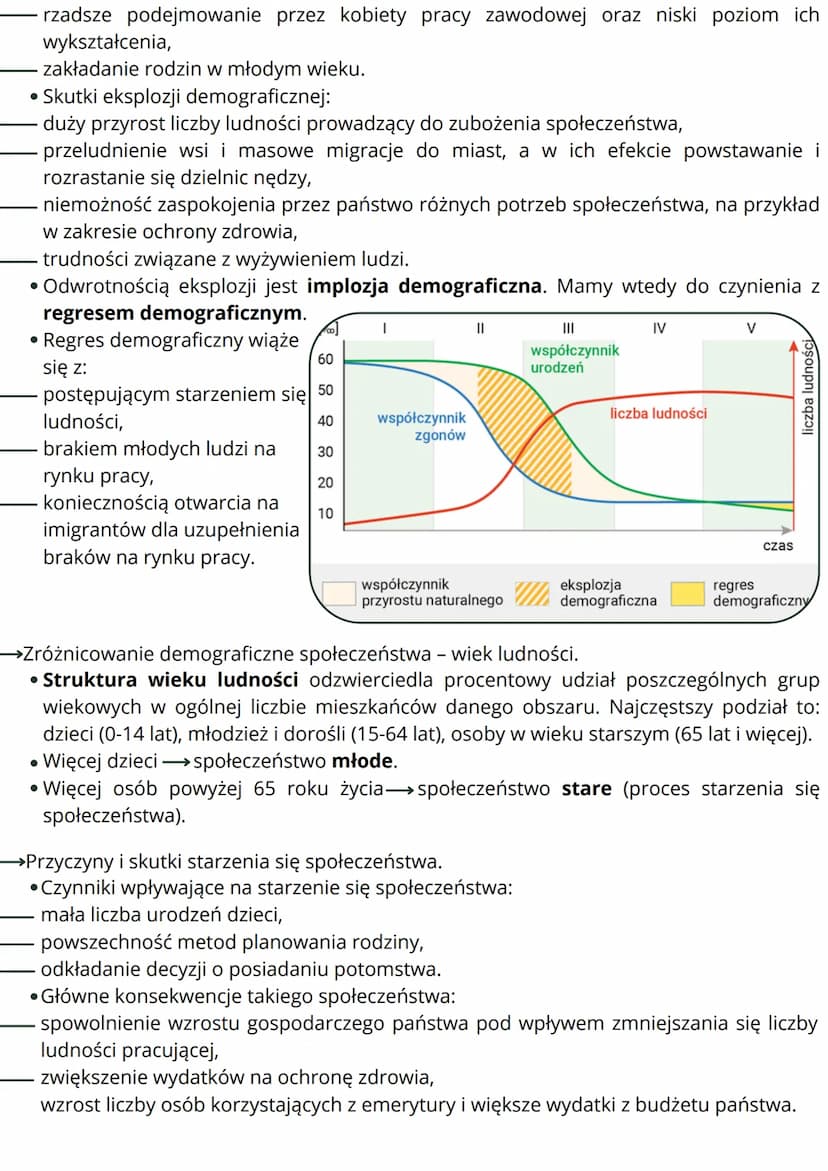 ludność i osadnictwo
liczba ludności świata i jej zmiany
Przyczyny zmian zaludnienia Ziemi:
główne przyczyny zmian liczby ludności świata
pr