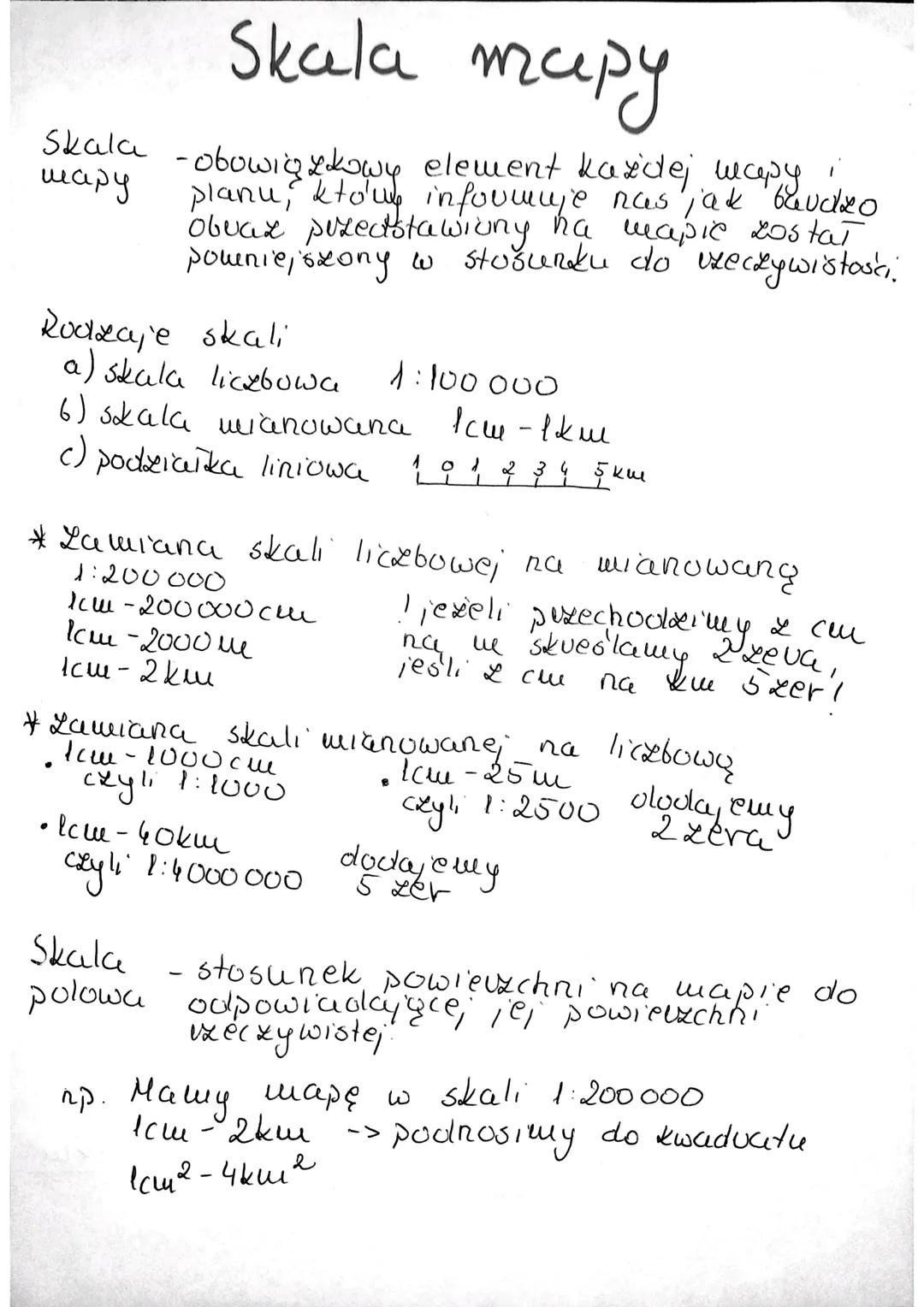 Skala mapy
Skala -obowiązkowy element każdej mapy!
шару
planu, któw informuje nas jak bardzo
obvaz przedstawiony ha mapie został
pownie, szo