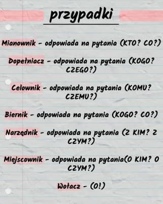 Know Przypadki - Język Polski thumbnail