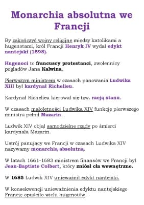 Know Monarchia absolutna we Francji thumbnail