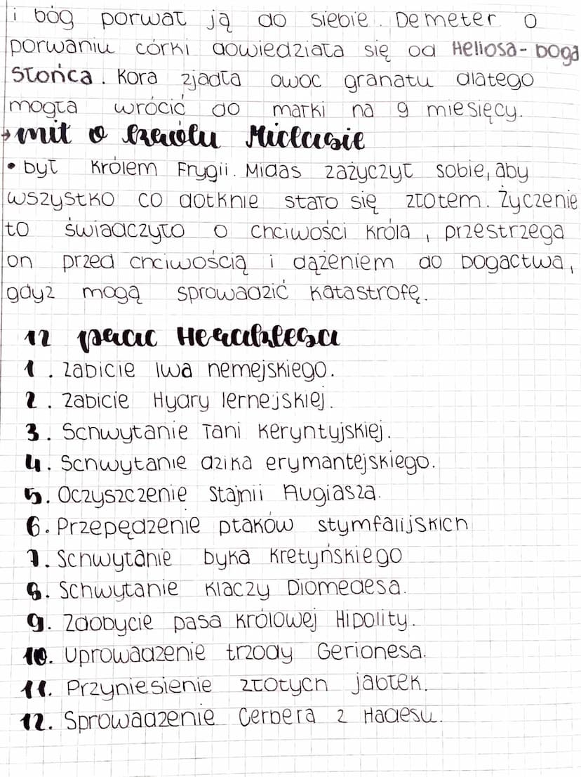 Mity Greetrie
mit-to greckie mythos, oznacza słowa, mowę.
a także historię, opowieśc. Potoczna definicja
mitu głosi, że mity są opowieścią o