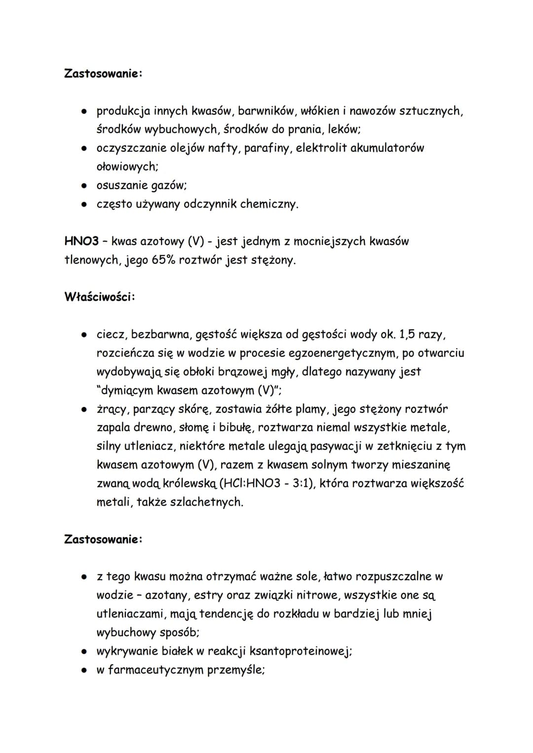 PORÓWNANIE WŁAŚCIWOŚCI KWASÓW
H2SO3 kwas siarkowy (IV) - nietrwały kwas o słabej (średniej) mocy.
Właściwości
• bezbarwna ciecz;
ma właściwo