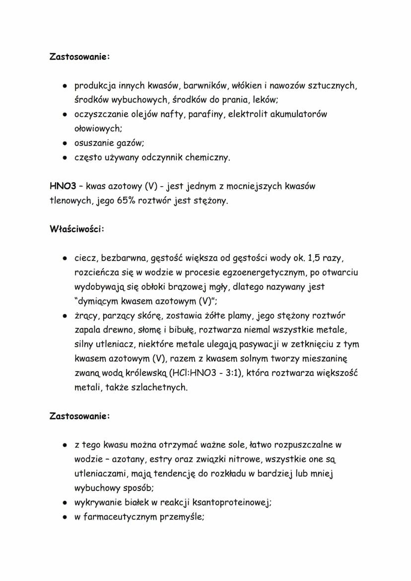 PORÓWNANIE WŁAŚCIWOŚCI KWASÓW
H2SO3 kwas siarkowy (IV) - nietrwały kwas o słabej (średniej) mocy.
Właściwości
• bezbarwna ciecz;
ma właściwo