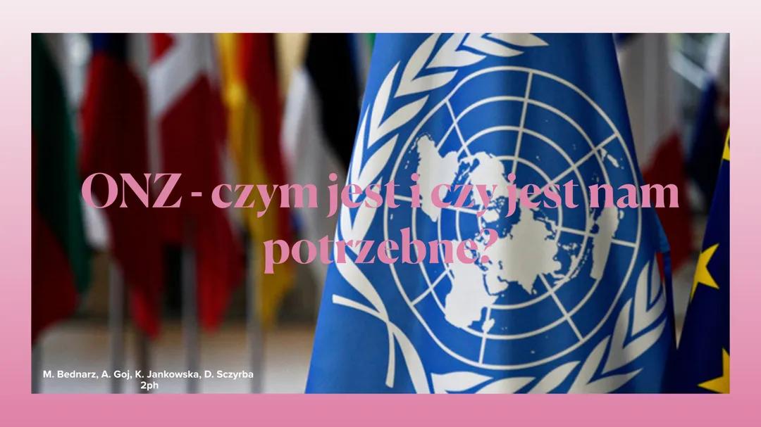 ONZ - Szczegółowa Prezentacja na WOS