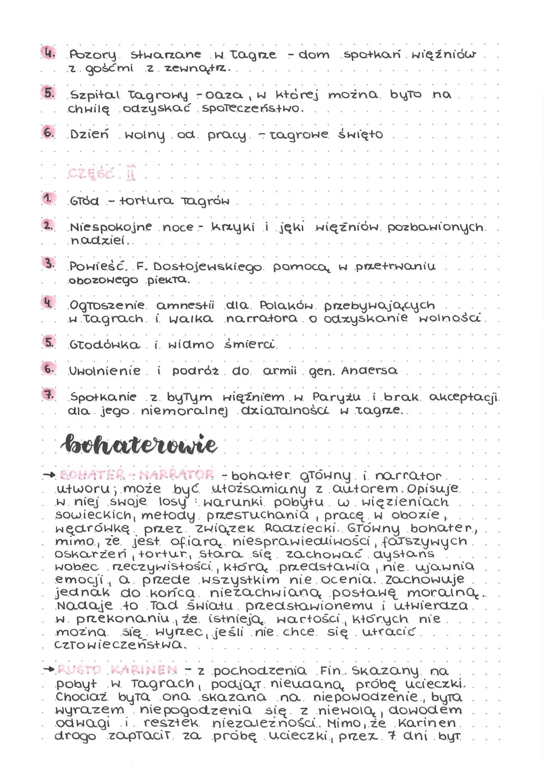 hierarchia więźniów
W obozie w Jercewie między więźniami ukształtowała
się hierarchia. Mimo wspólnej niedoli, która powinna
integrować ludzi