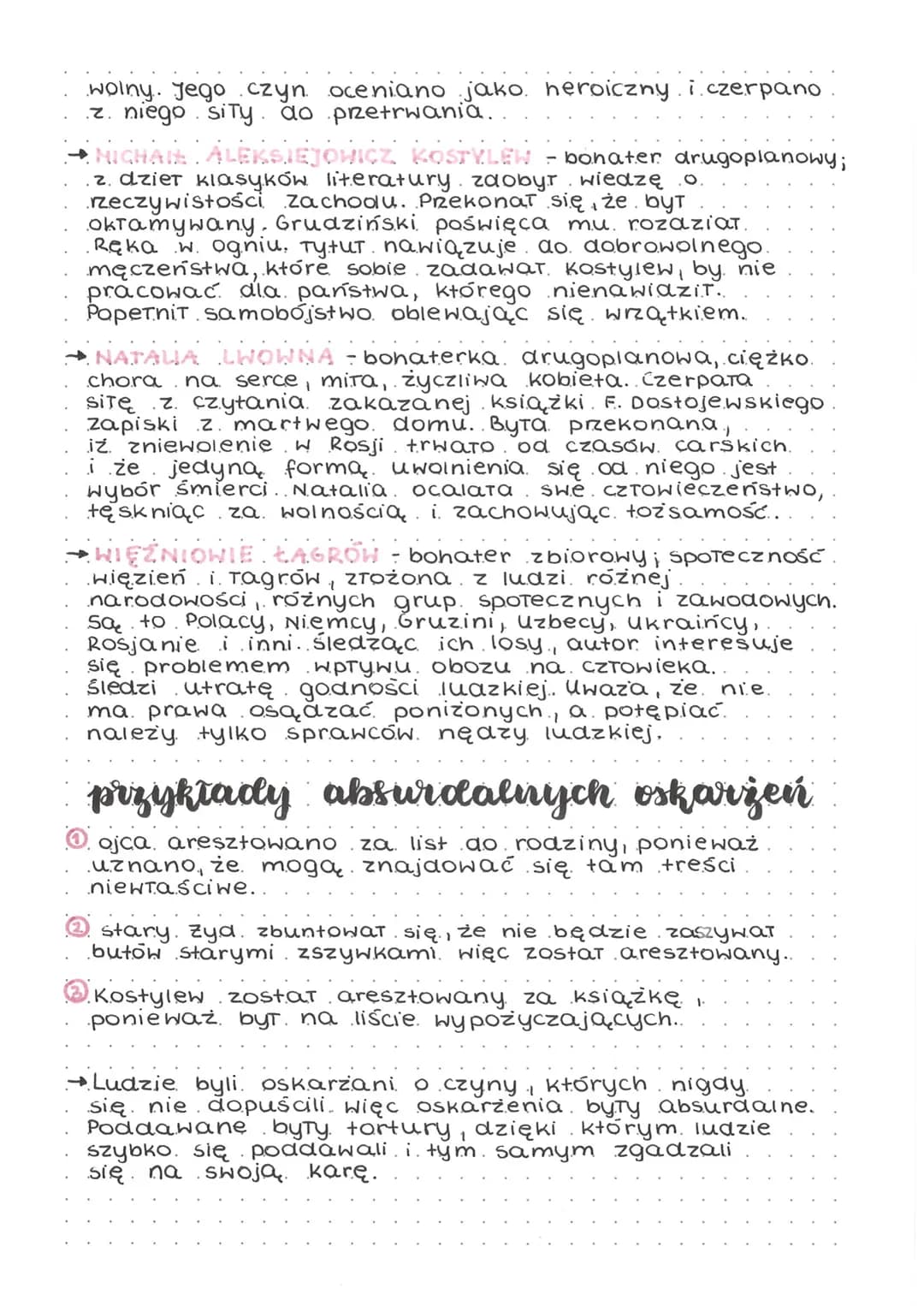 hierarchia więźniów
W obozie w Jercewie między więźniami ukształtowała
się hierarchia. Mimo wspólnej niedoli, która powinna
integrować ludzi