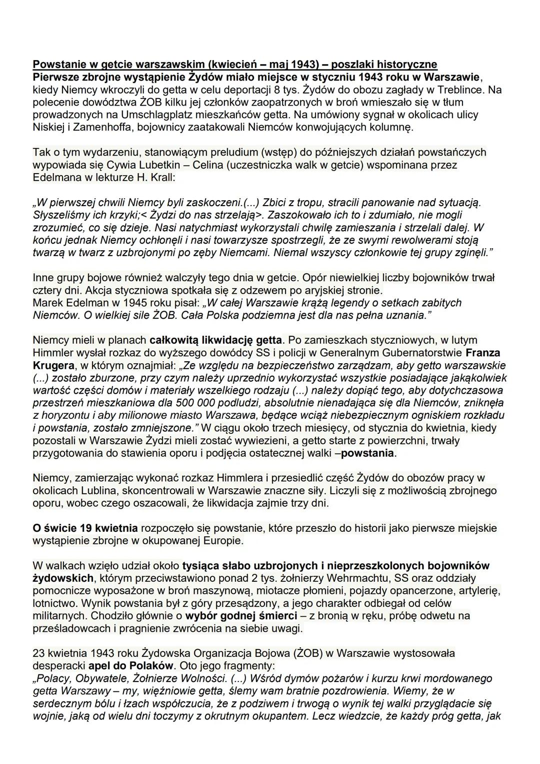 # ZDĄŻYĆ PRZED PANEM BOGIEM

Charakterystyka bohaterów
Bohater zbiorowy
Ofiary holokaustu oraz polegli w trakcie powstania w getcie warszaws