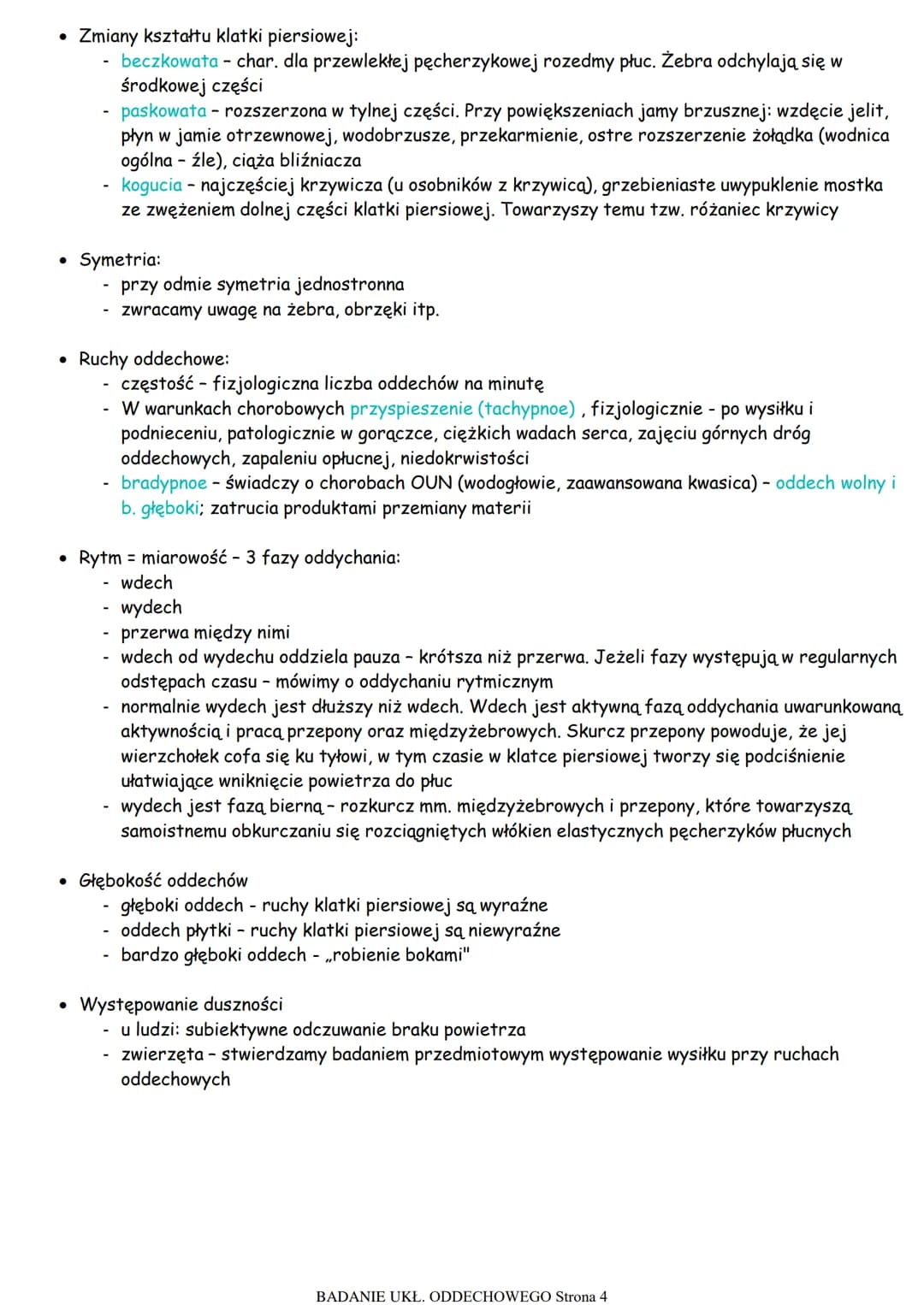 GDO- górne drogi oddechowe to:
● nos
• zatoki
● krtań
• worki powietrzne u jednokopytnych
• tchawica
BADANIE NOSA
• Ocena wydychanego powiet