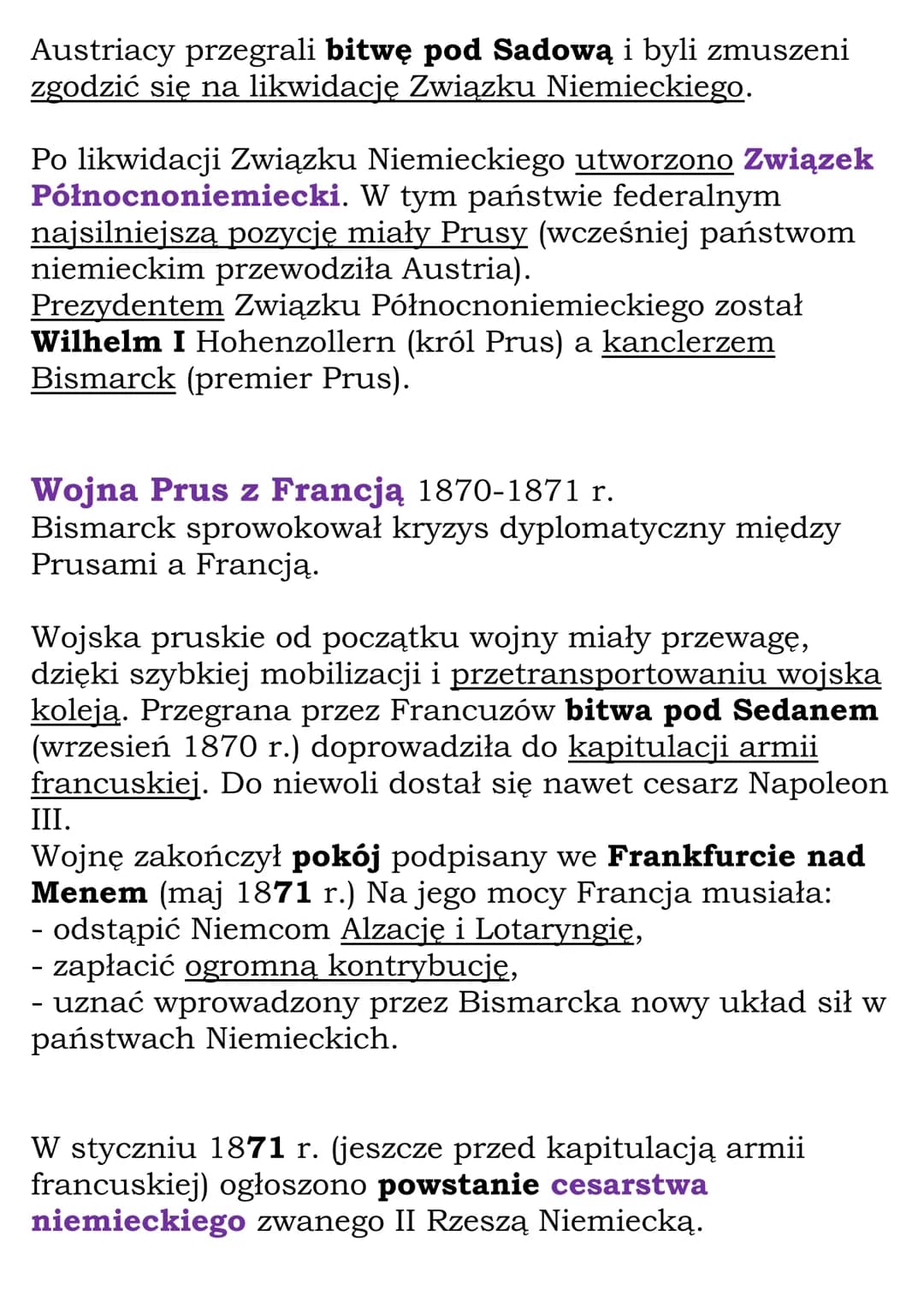 Druga połowa XIX wieku
Dział II, Część 1 (lekcje 10-13)
Kl 7, WSiP
Zjednoczenie Włoch
Wojna krymska i rozpad Świętego Przymierza
Od kongresu