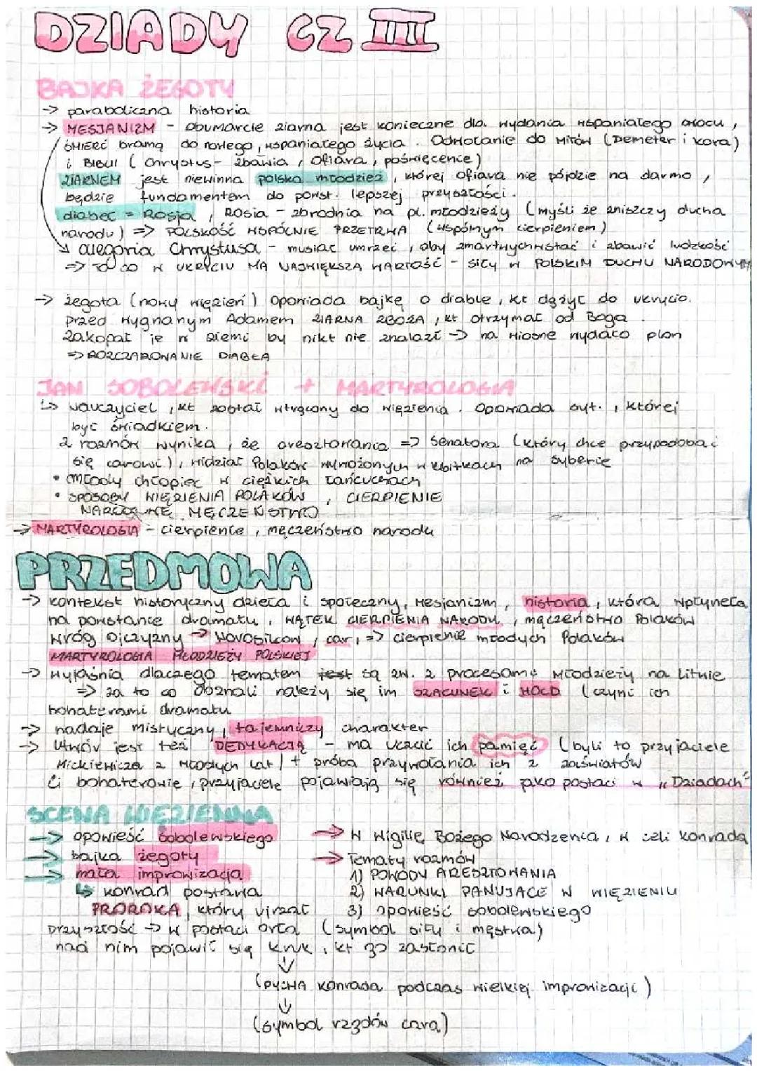 Dziady Część III: Przewodnik po Kluczowych Motywach