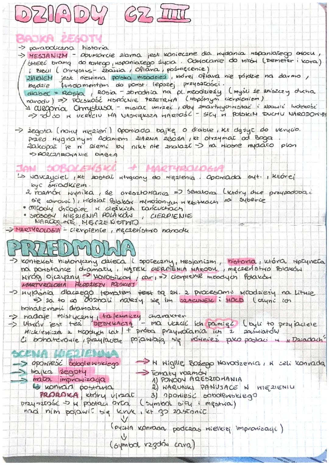 DZIADY CZ
BAJKA ŻEGOTY
historia
→ parabolicana
→MESJANIZM
Doumarcie ziara jest konieczne dlo. Wydania Hispaniałego OHOCK,
ŚMIERE bramą do no