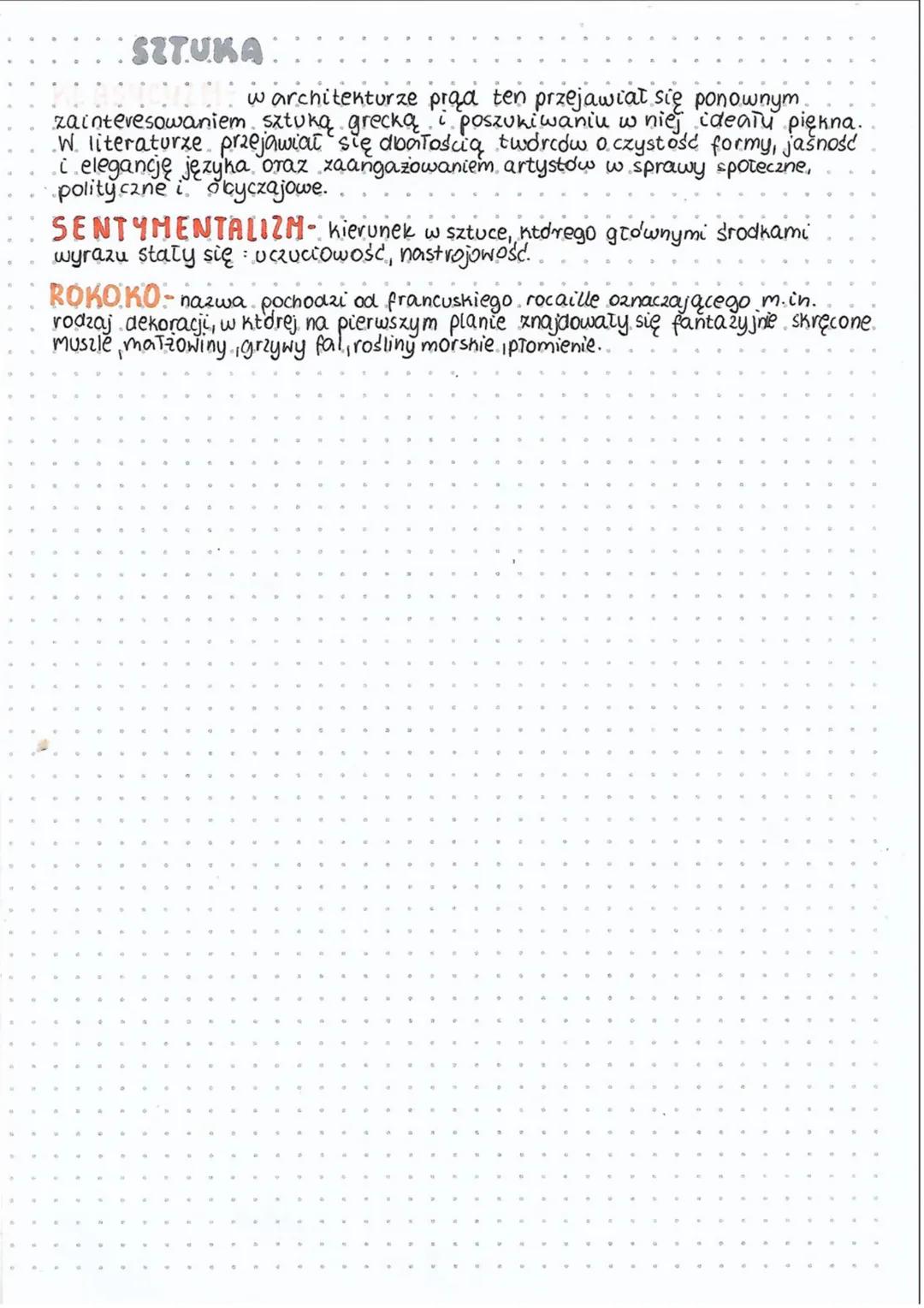 oświecenie
Oswiecenie to inaczej wiek rozumu", wiek filozofów", bo właśnie rozum ludzki
miał być naturalnym światłem wskazującym drogę pozna