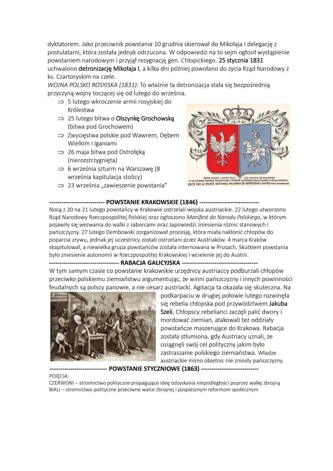 -EPOKA NAPOLEOŃSKA--
POJĘCIA:
DYREKTORIAT - pięcioosobowy rząd francuski ustanowiony w 1795 r., funkcjonował do
zamachu stanu dokonanego prz