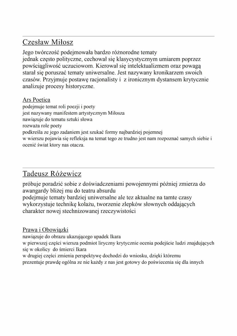 Współczesność
OD 1945 AŻ DO DZIŚ
Jedyna obowiązująca ,,twórczość" to socrealizm
Powielany schemat miał zastąpić osobistą ekspresję uczuć.
(u