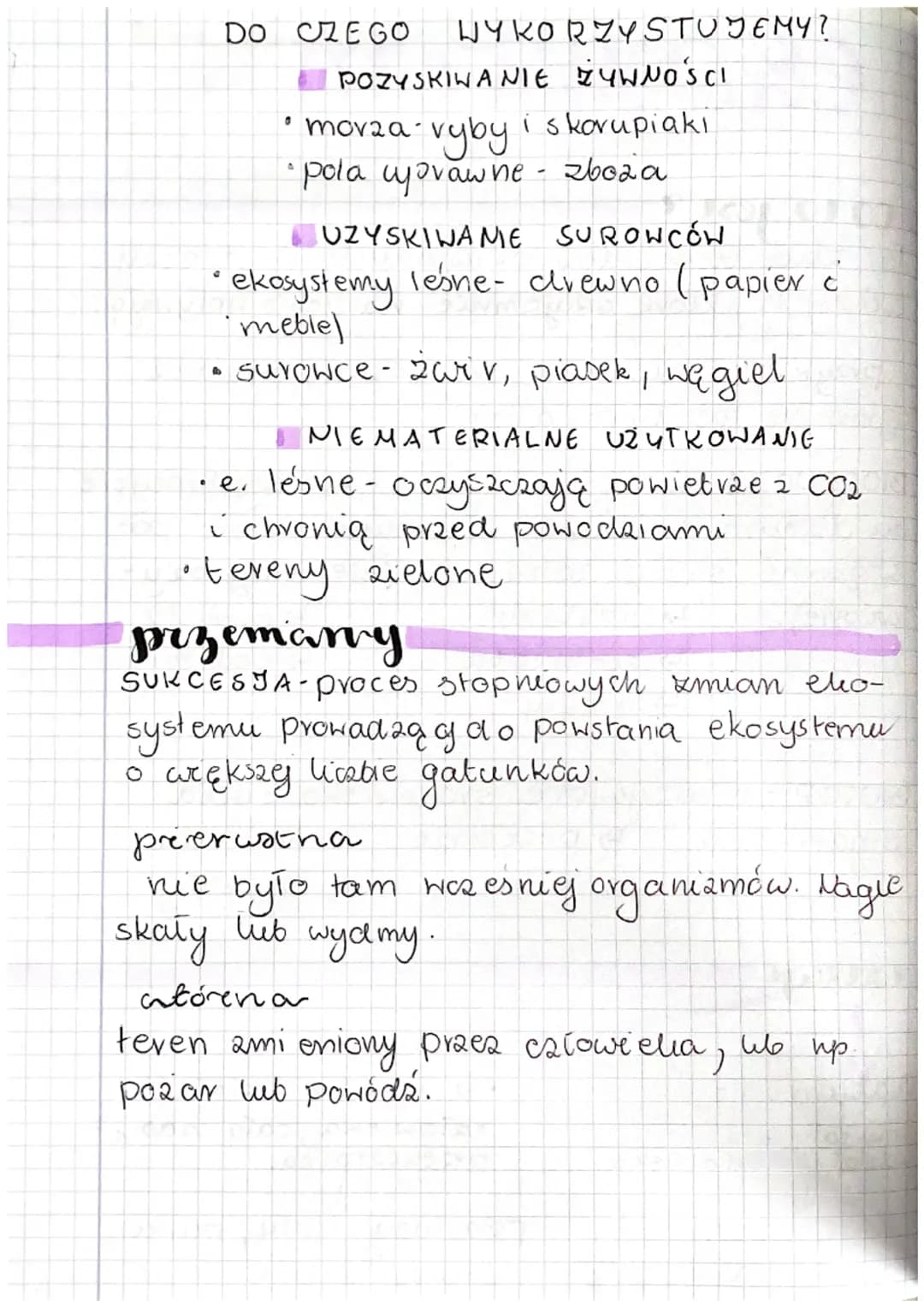 ekosystem
co to jest ?
To zbior elementów ożywionych i micozy-
wronych, które wzajemnie na siebie wpływają.
przykład: niewielki staw /cąka, 