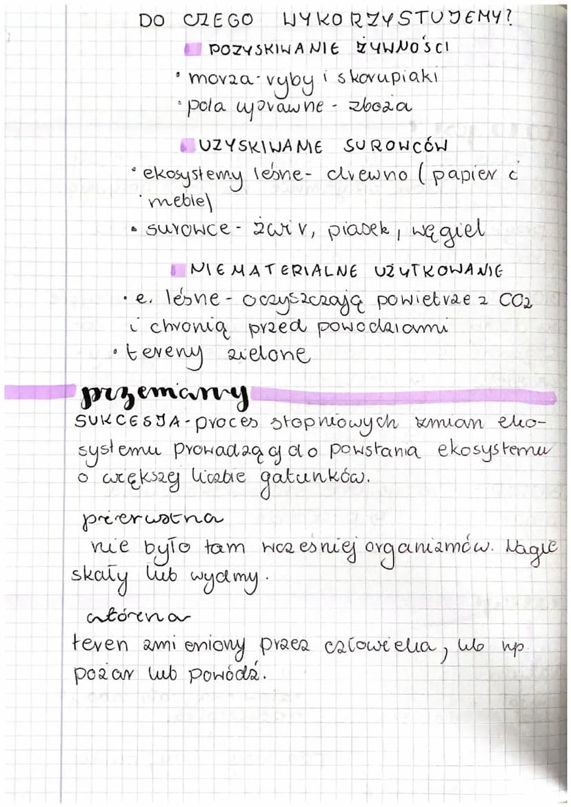 ekosystem
co to jest ?
To zbior elementów ożywionych i micozy-
wronych, które wzajemnie na siebie wpływają.
przykład: niewielki staw /cąka, 