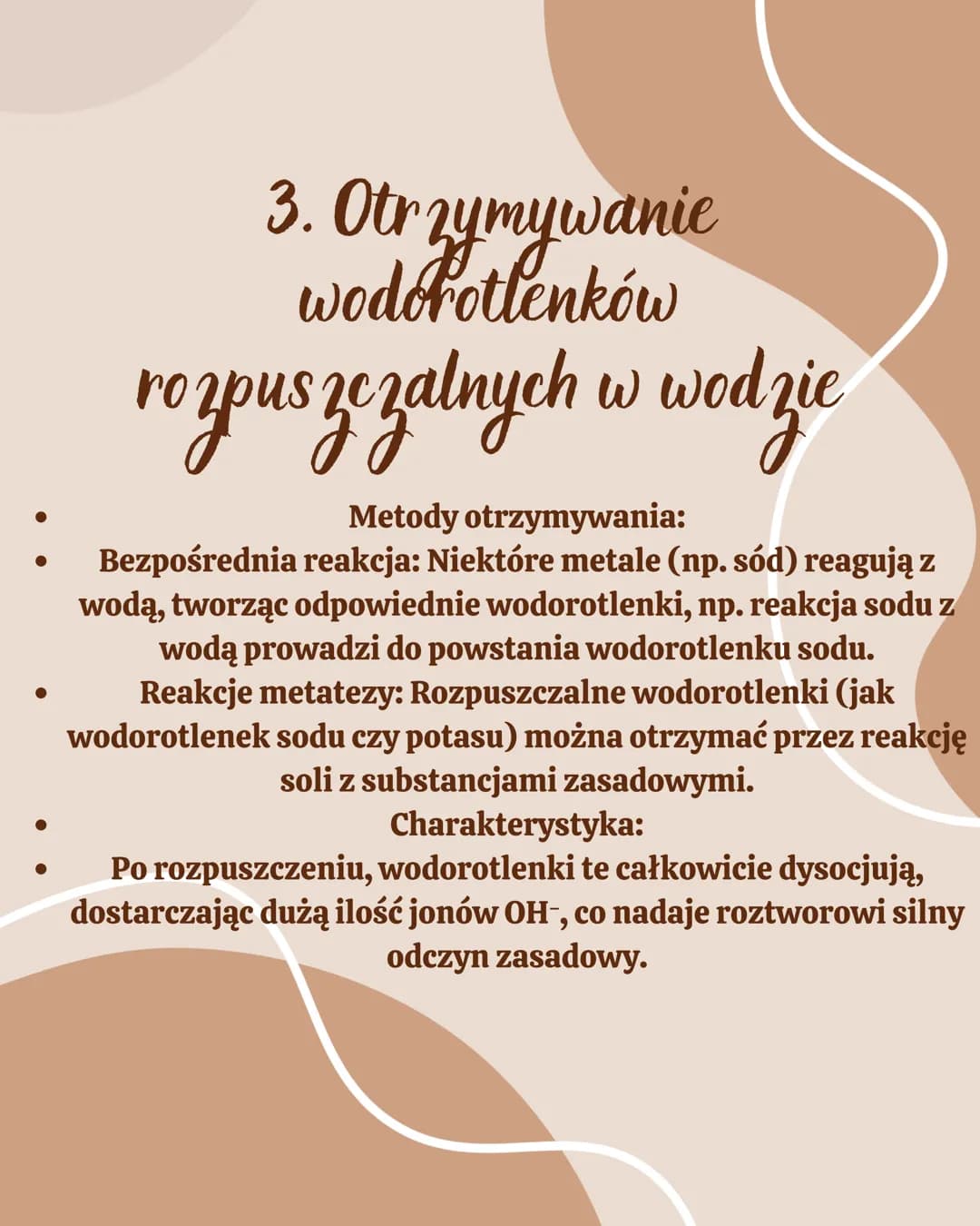 Wodorotlenki # 1. Budowa wodorotlenków

- Definicja: Wodorotlenki to związki chemiczne zawierające grupę wodorotlenową ($-\text{OH}$).

  - 