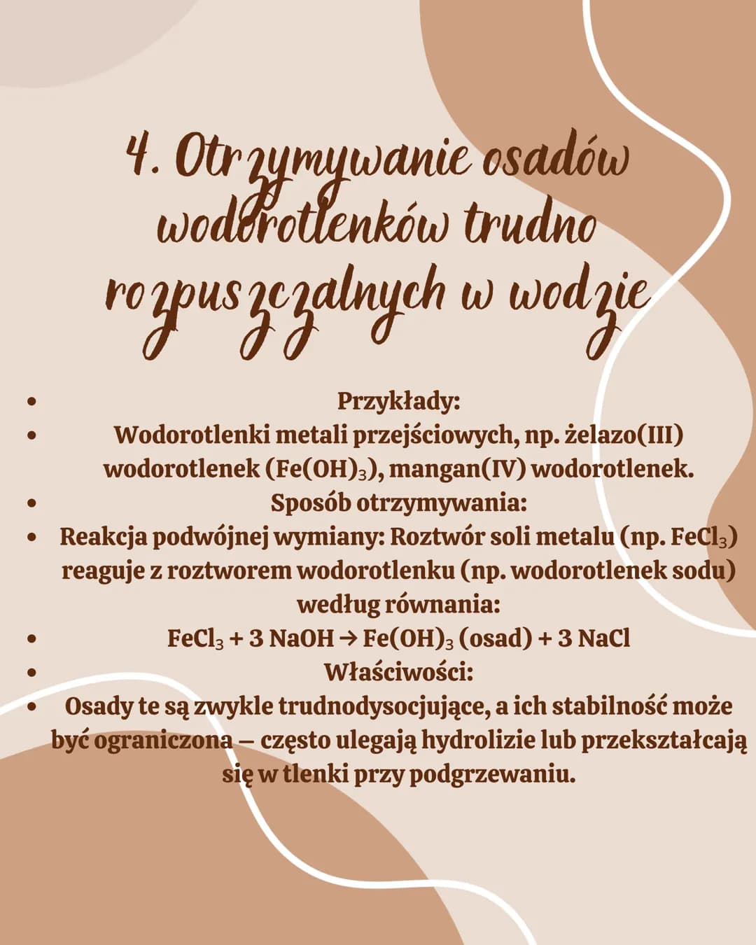 Wodorotlenki # 1. Budowa wodorotlenków

- Definicja: Wodorotlenki to związki chemiczne zawierające grupę wodorotlenową ($-\text{OH}$).

  - 