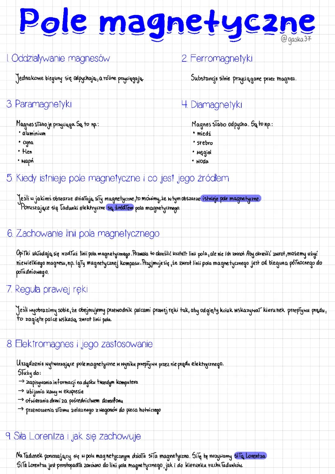 Pole magnetyczne i jego zastosowania