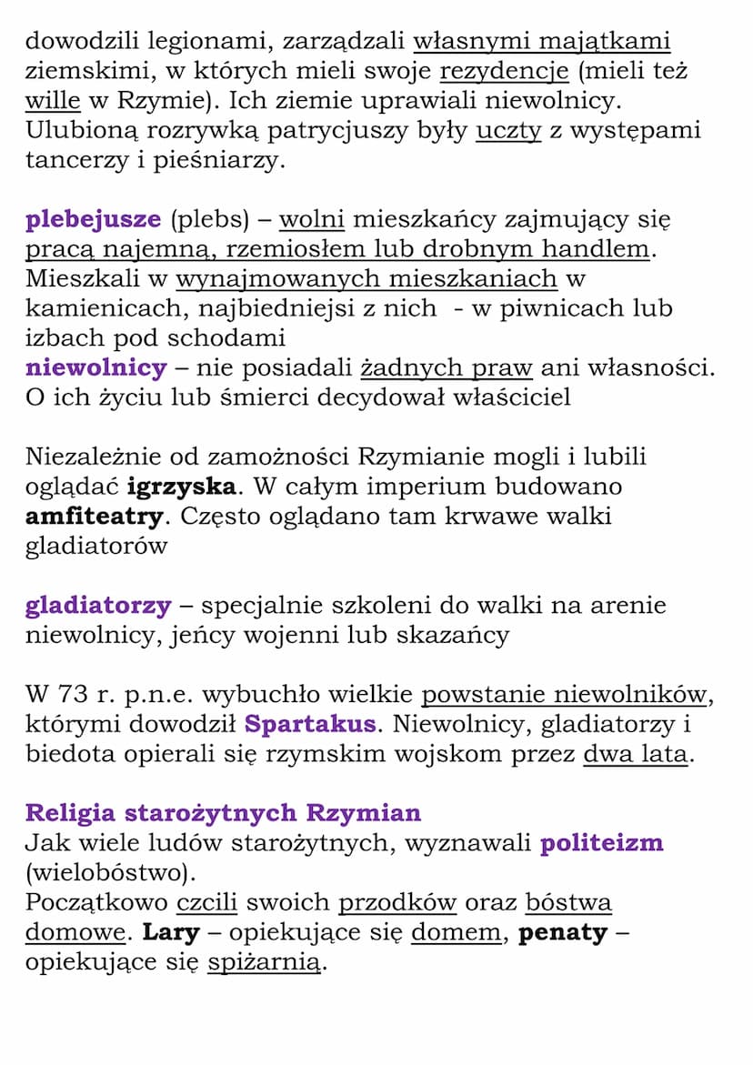 Starożytny Rzym
kl 5, NE, cały rozdział III
Ustrój starożytnego
Rzymu
753 r. p.n.e. - założenie Rzymu (według legend)
509 r. p.n.e. - ustano