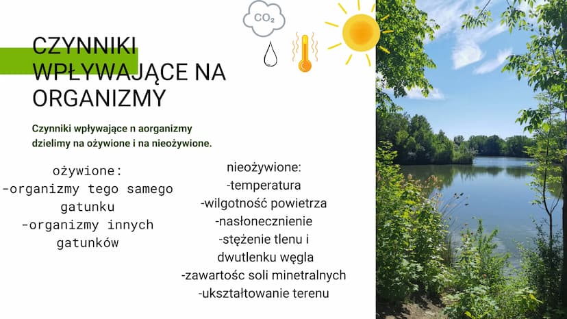 klasa8
EKOLOGIA
temat:organizm a środowisko ↑↑↑
co to jest ekologia?
Ekologia to nauka o strukturze i
funkcjonowaniu przyrody.
czym zajmuje 