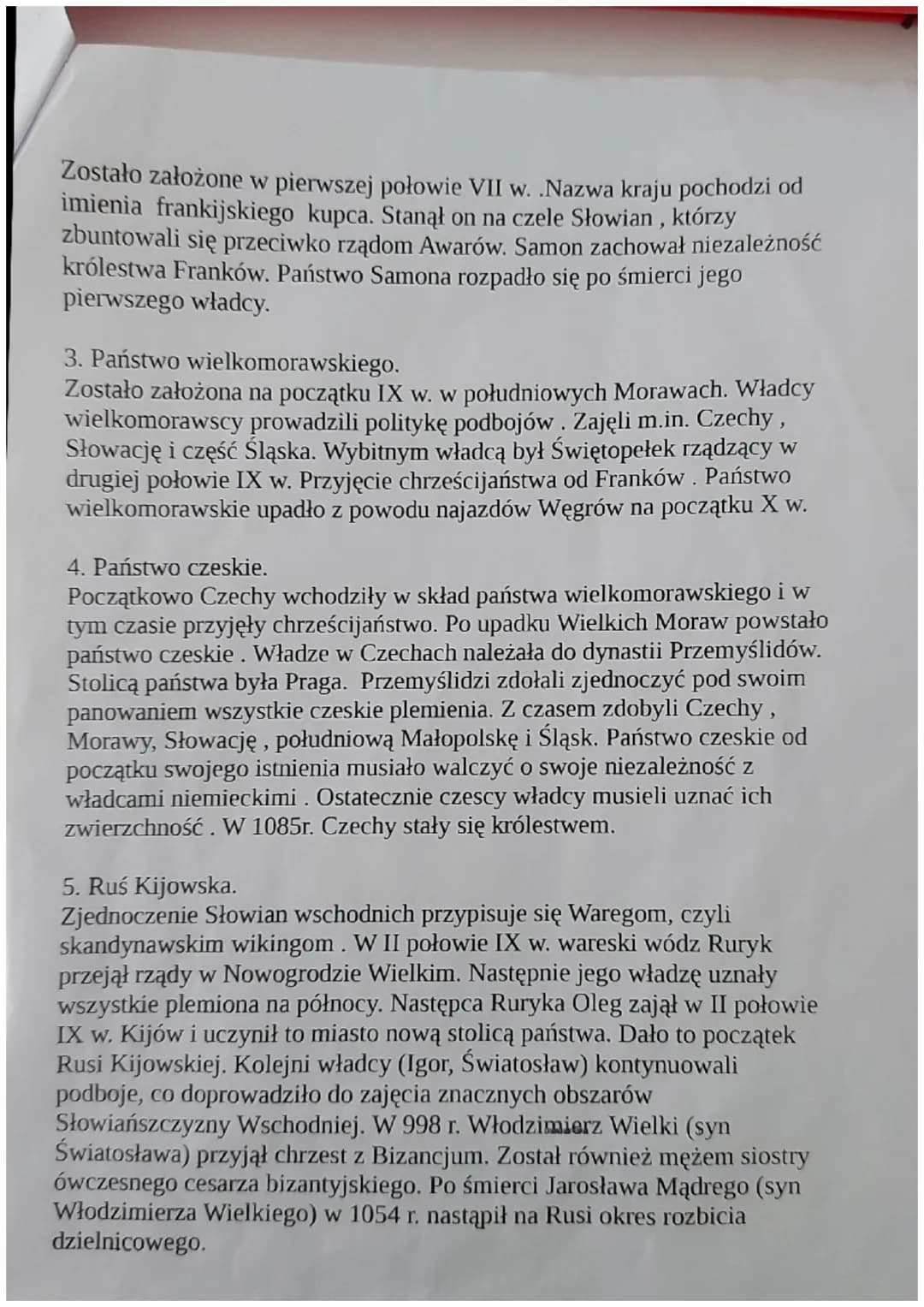 DZIAŁ IV
Lekcja
Temat: Cesarstwo Bizantyjskie.
476r. - początek średniowiecza ( początek cesarstwa zachodnio-
rzymskiego)
1492r. - koniec śr
