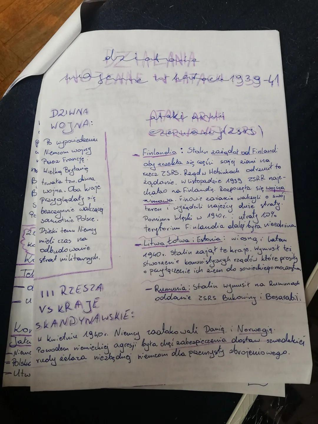 1 września 1939 - wybuch || wojny światowej (atak Hitlera))
17 września 1939-dołącachie Rosjan do wojny atak na Polskę
SIŁY
MILITARNE
Niemes