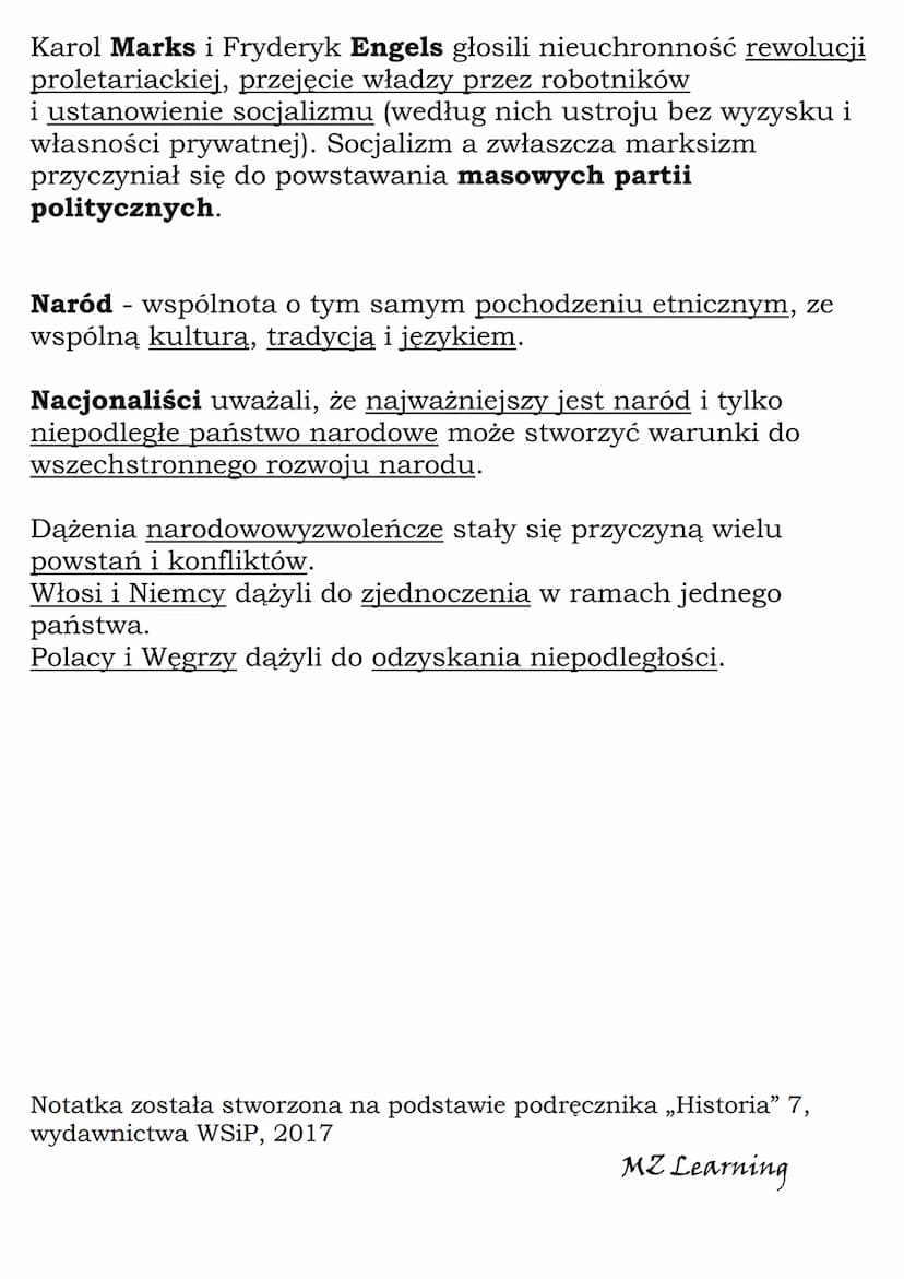 Masy wkraczają do polityki
klasa 7, WSiP
Państwa konstytucyjne
Od Wiosny Ludów następowały zmiany ustrojowe w wielu
państwach. Masowo uczest